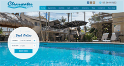 Desktop Screenshot of clearwaternoosa.com.au