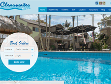 Tablet Screenshot of clearwaternoosa.com.au